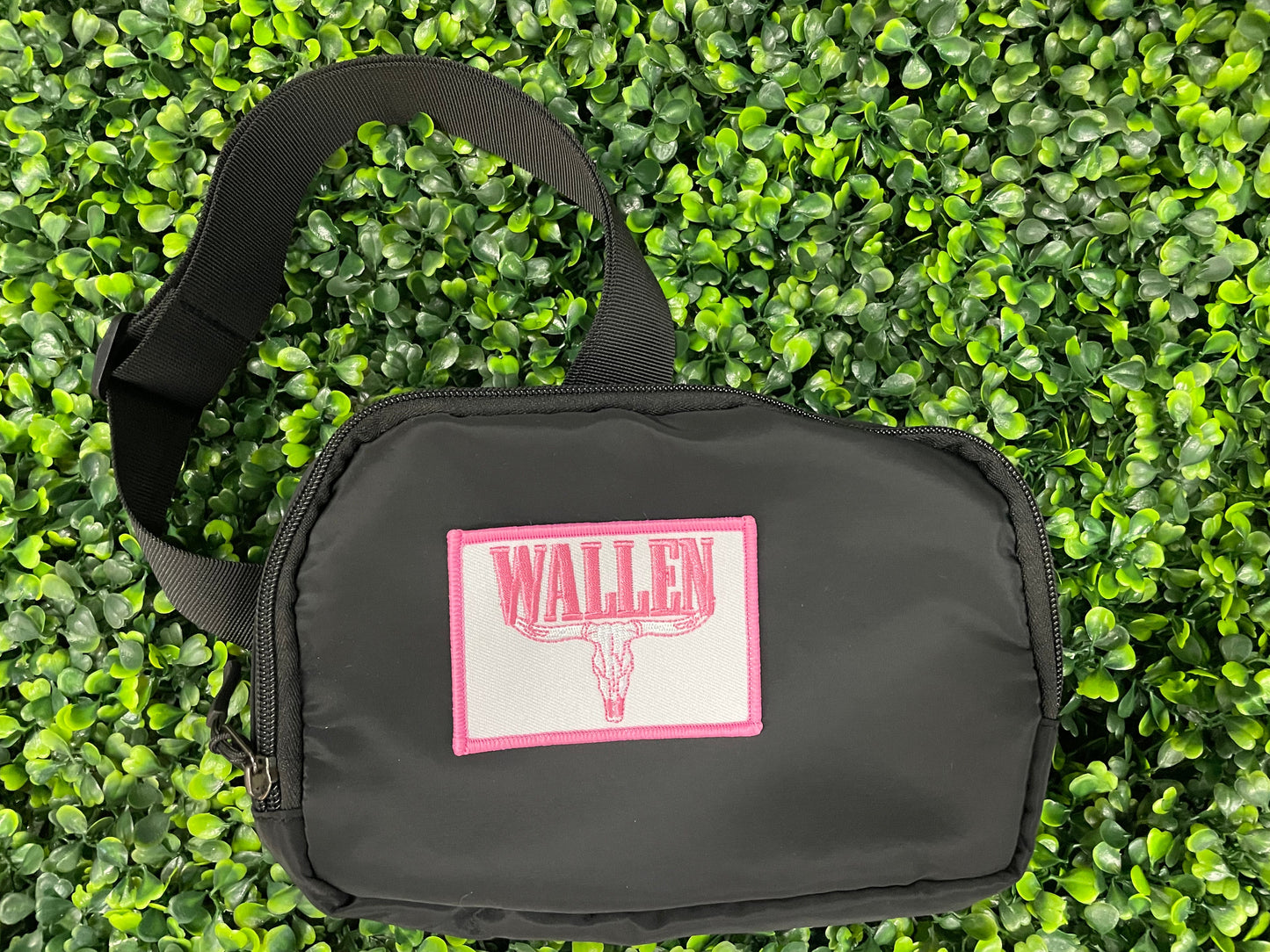 "Wallen" Nashville Pink Embroidered Patch