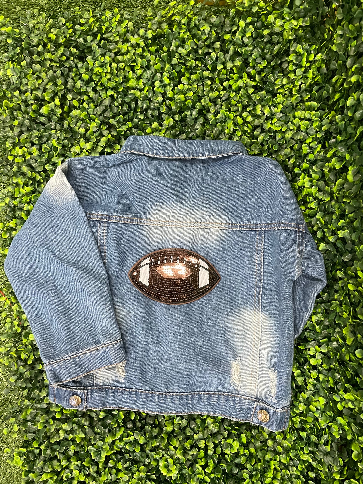 Sequins Football Patch