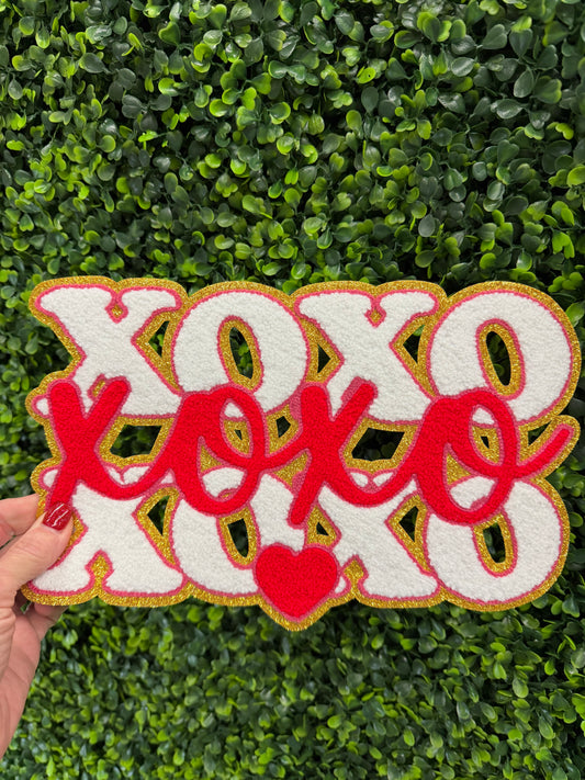 XOXO Chenille Patch