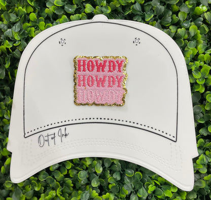 Howdy Embroidered Patch