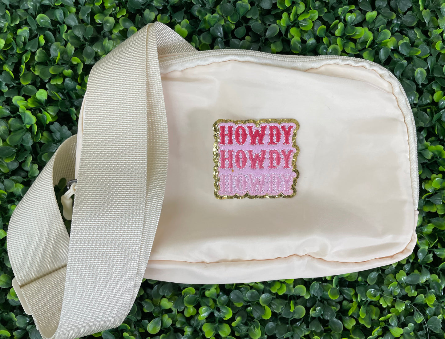 Howdy Embroidered Patch