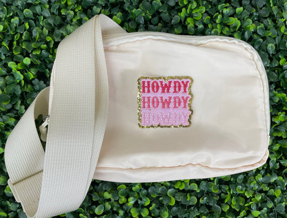 Howdy Embroidered Patch