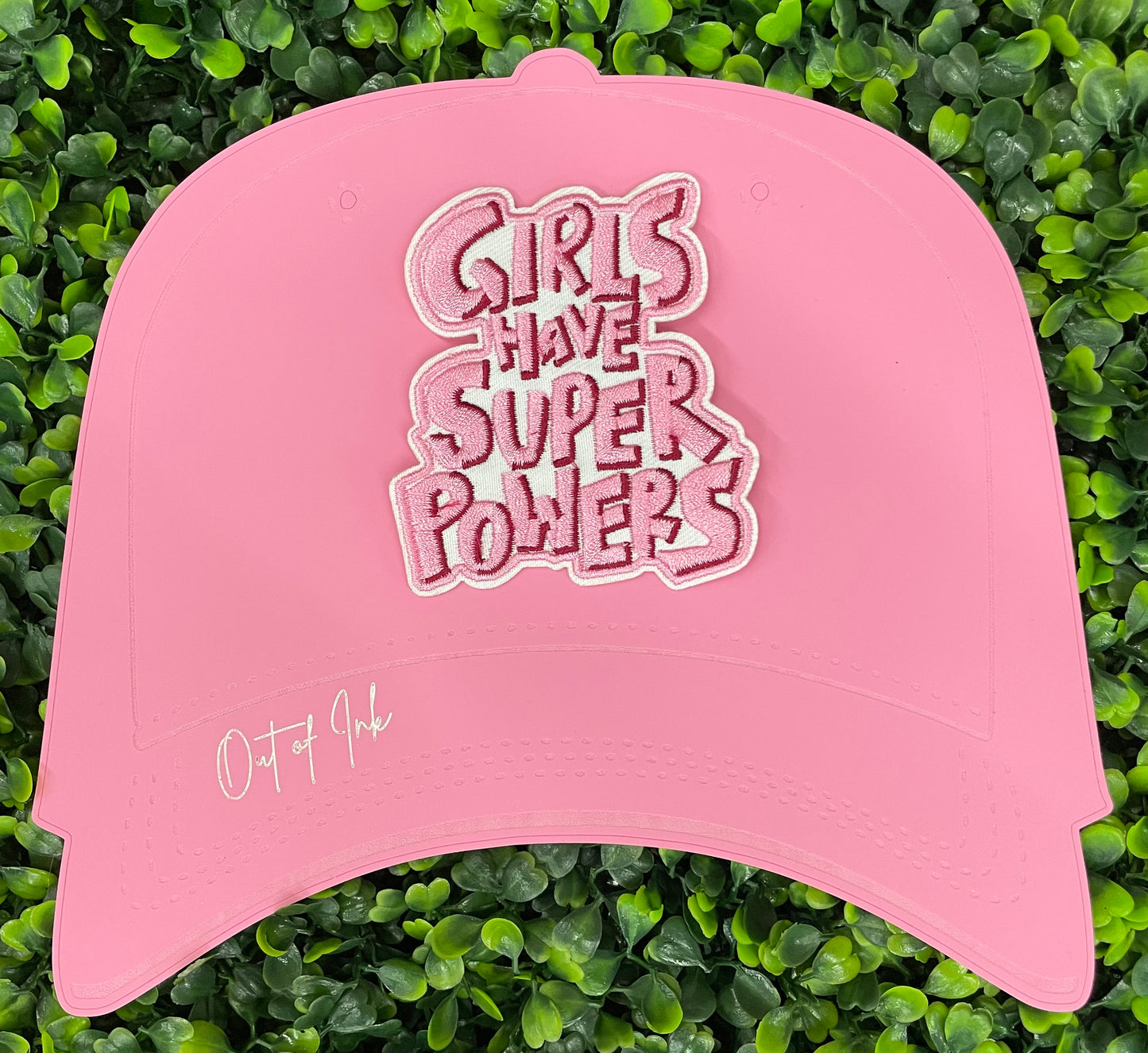 Girls Have Super Powers Embroidered Patch