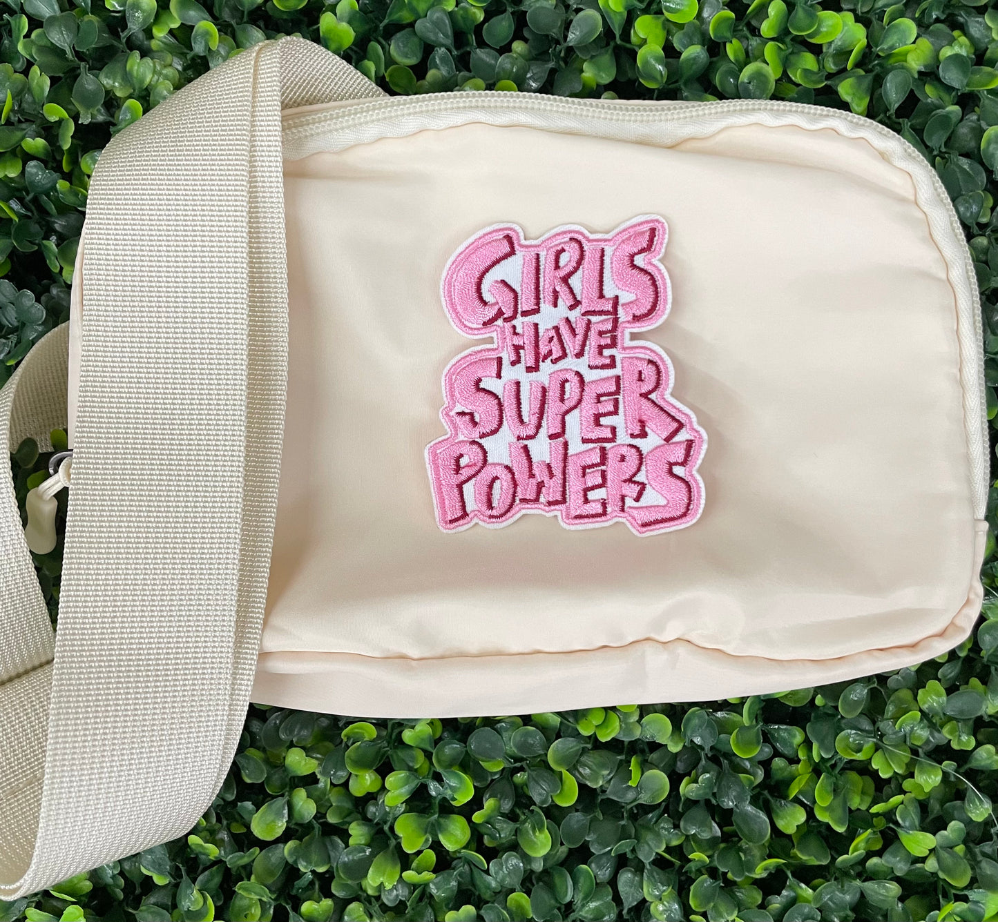 Girls Have Super Powers Embroidered Patch