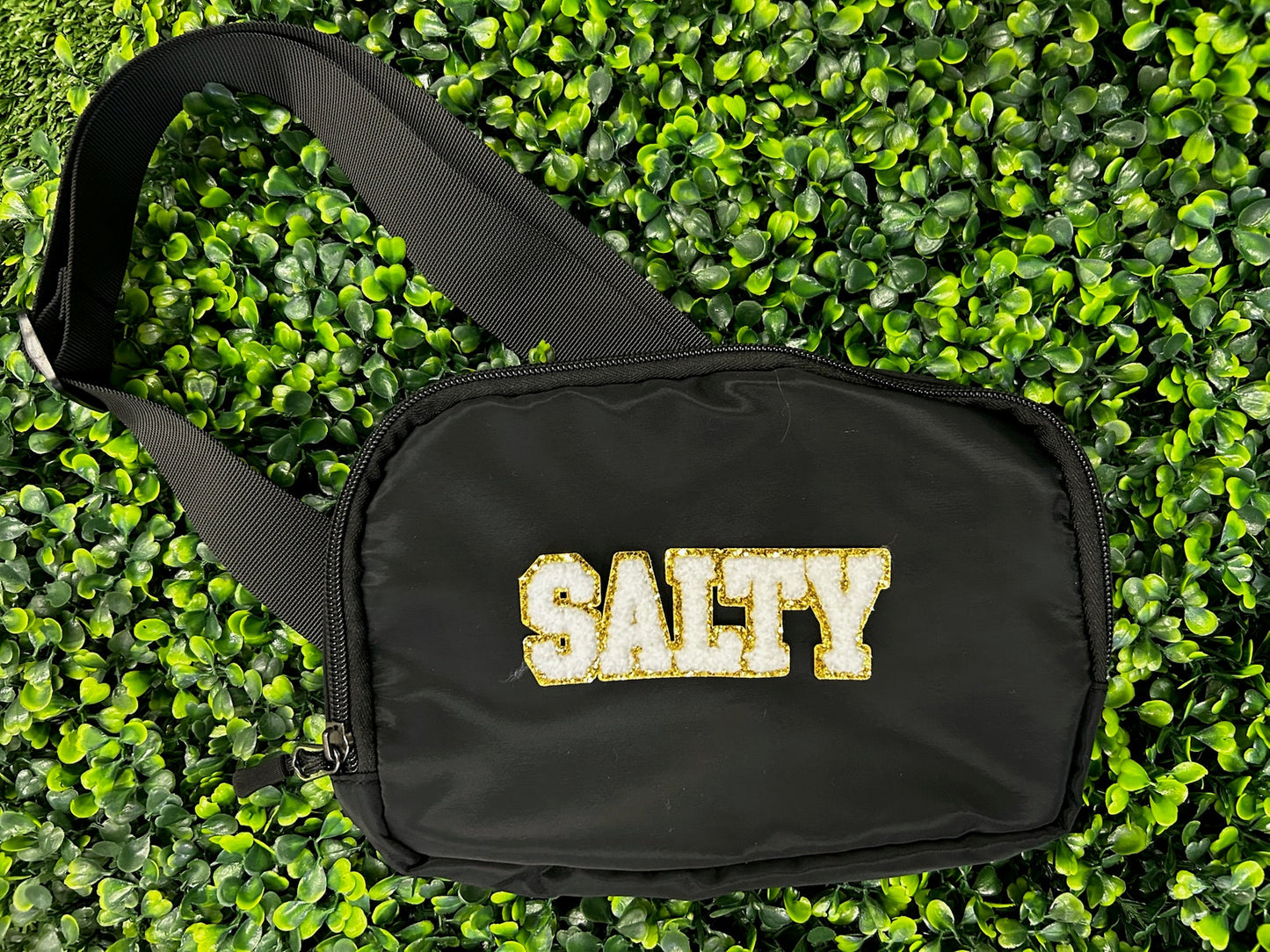 SALTY Chenille & Glitter Patch