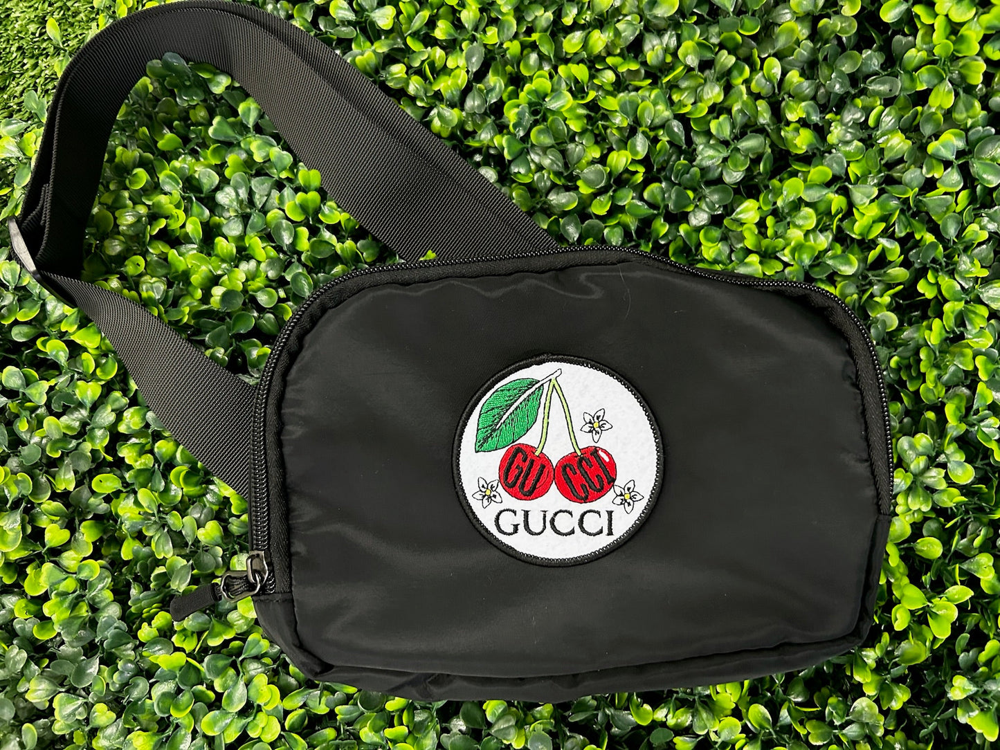 Gucci Cherries Embroidered Patch
