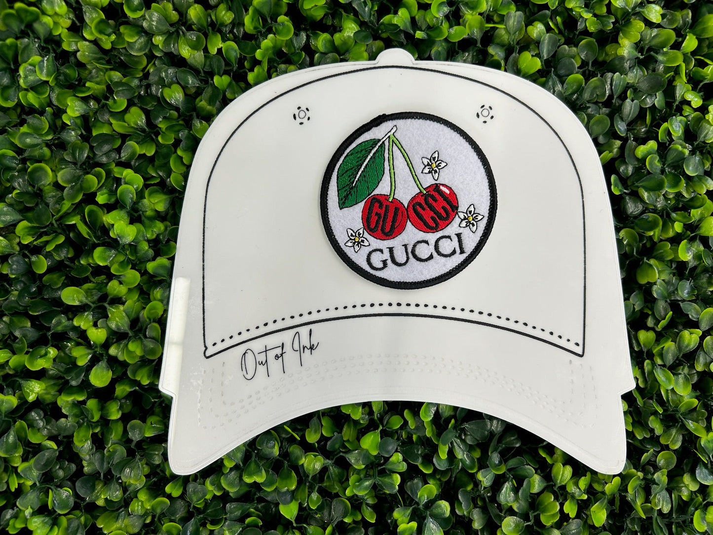 Gucci Cherries Embroidered Patch