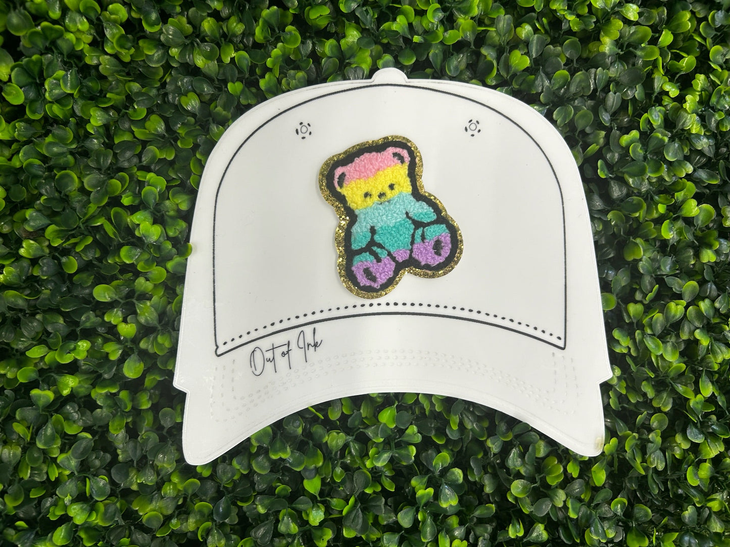 Rainbow Bear Chenille Patch