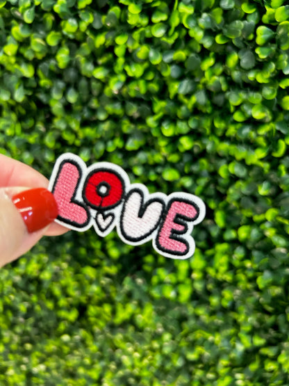 LOVE Embroidered Patch