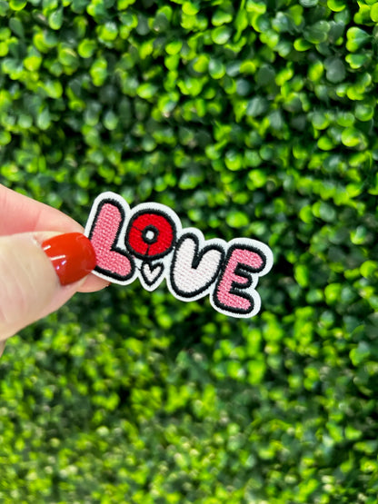 LOVE Embroidered Patch