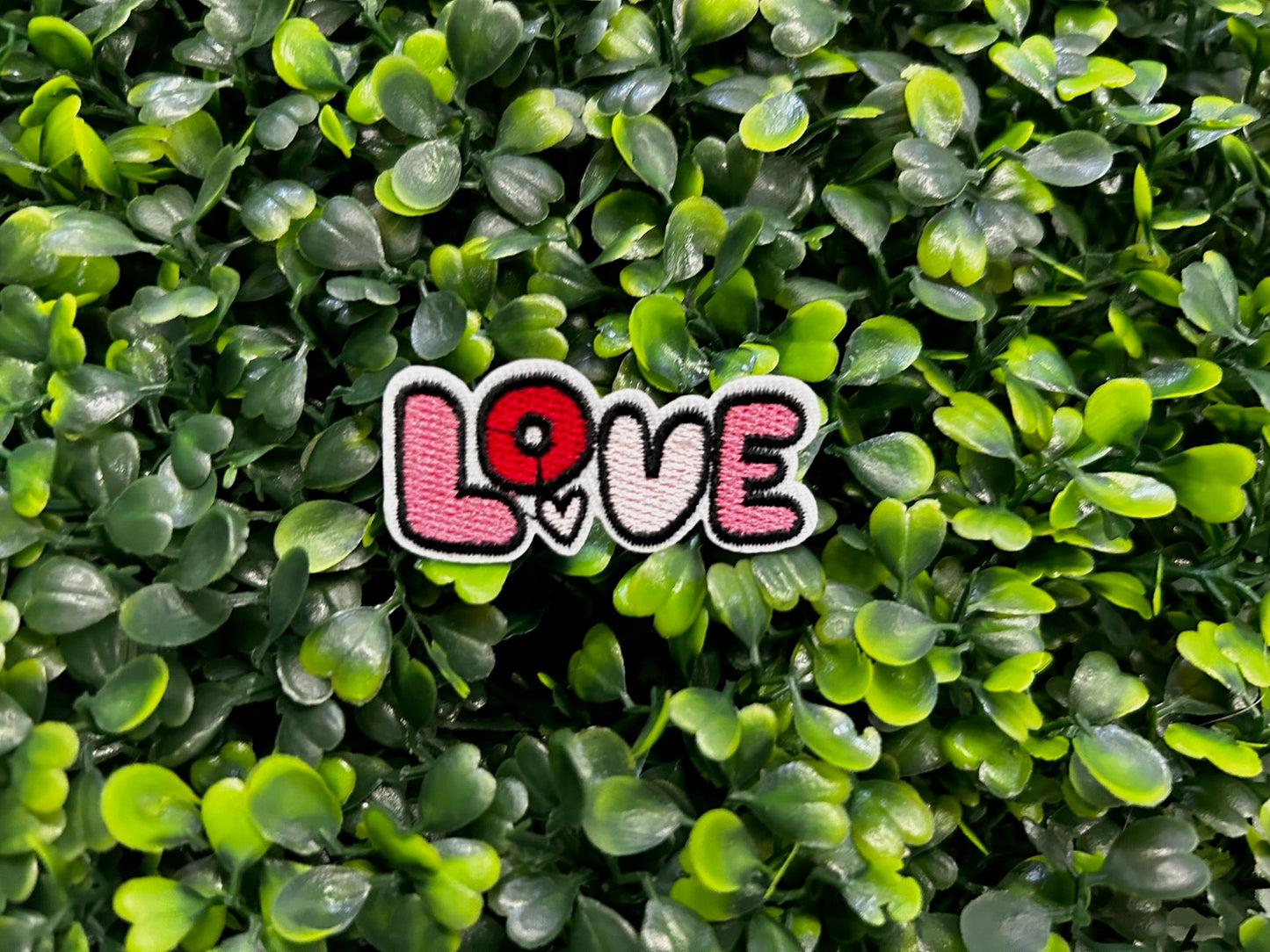LOVE Embroidered Patch