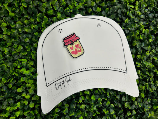 Jar of Hearts Embroidered Patch
