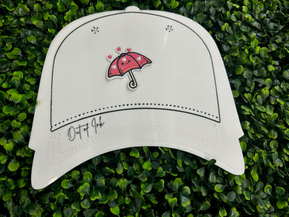 Kawaii Heart Umbrella Embroidered Patch