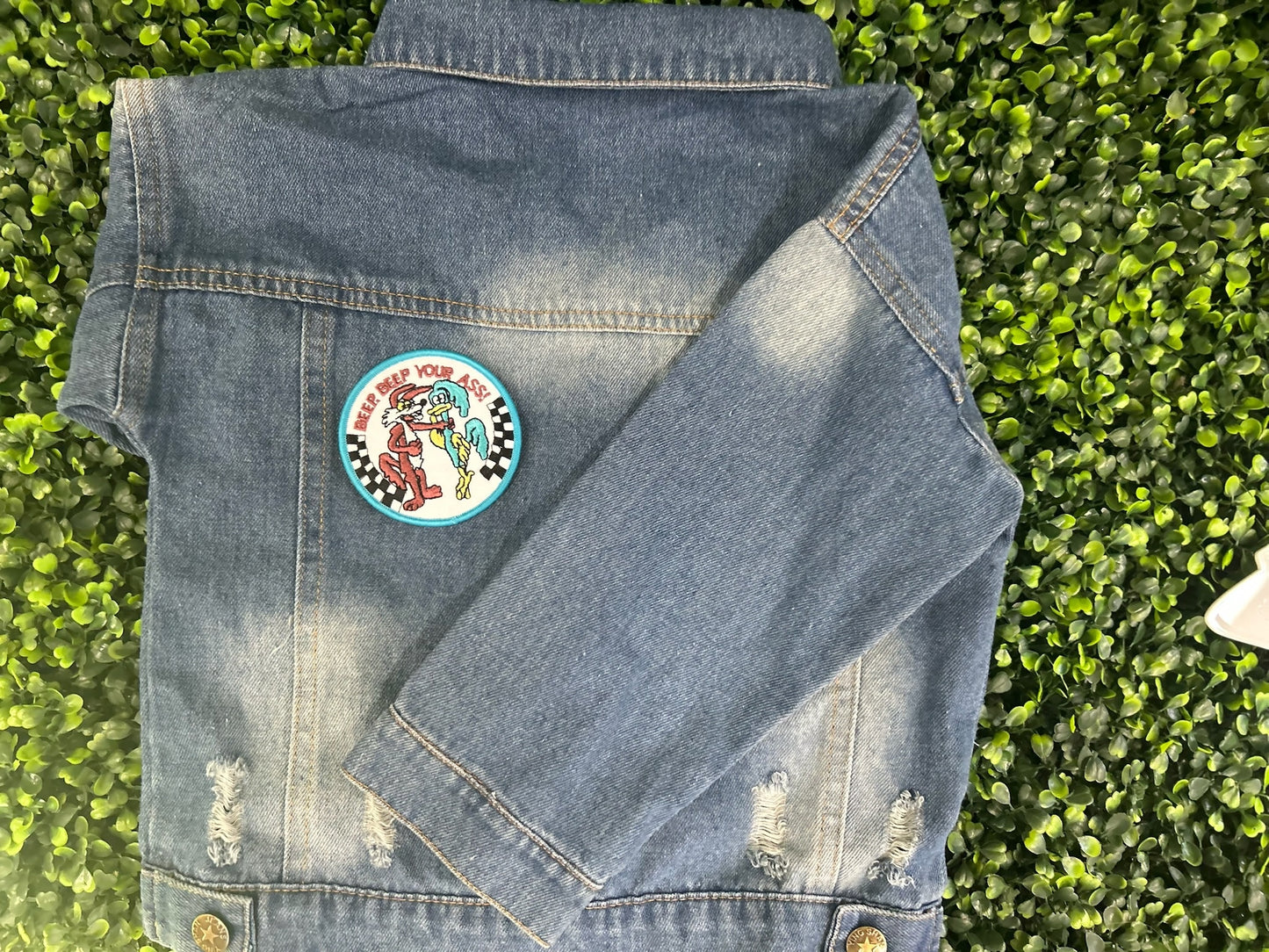 Beep Beep Your A** Embroidered Patch