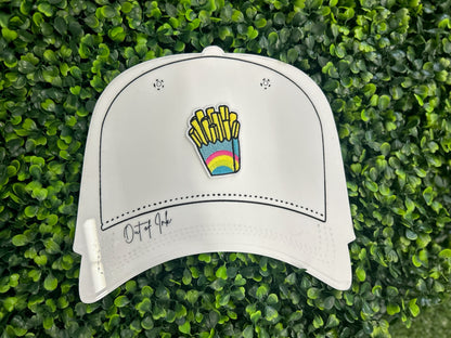 Rainbow French Fries Embroidered Patch