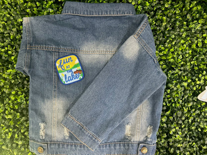 Fun at the Lake Embroidered Patch