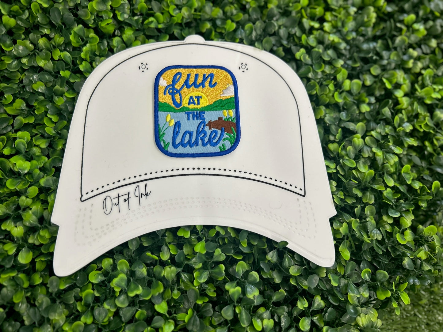Fun at the Lake Embroidered Patch