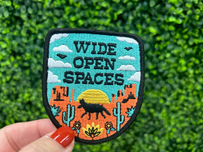 Wide Open Spaces Embroidered Patch