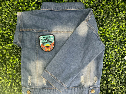 Wide Open Spaces Embroidered Patch