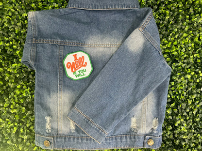 I Will If You Will Embroidered Patch