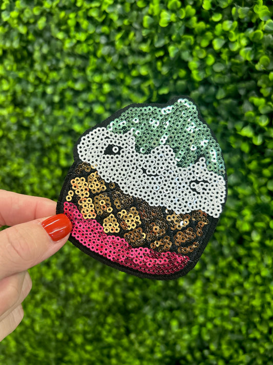 Sequin Ice Cream Patch
