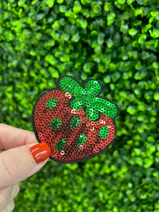 Sequin Strawberry Patch