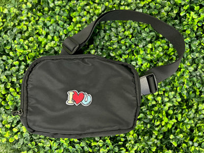 I Heart You Embroidered Patch