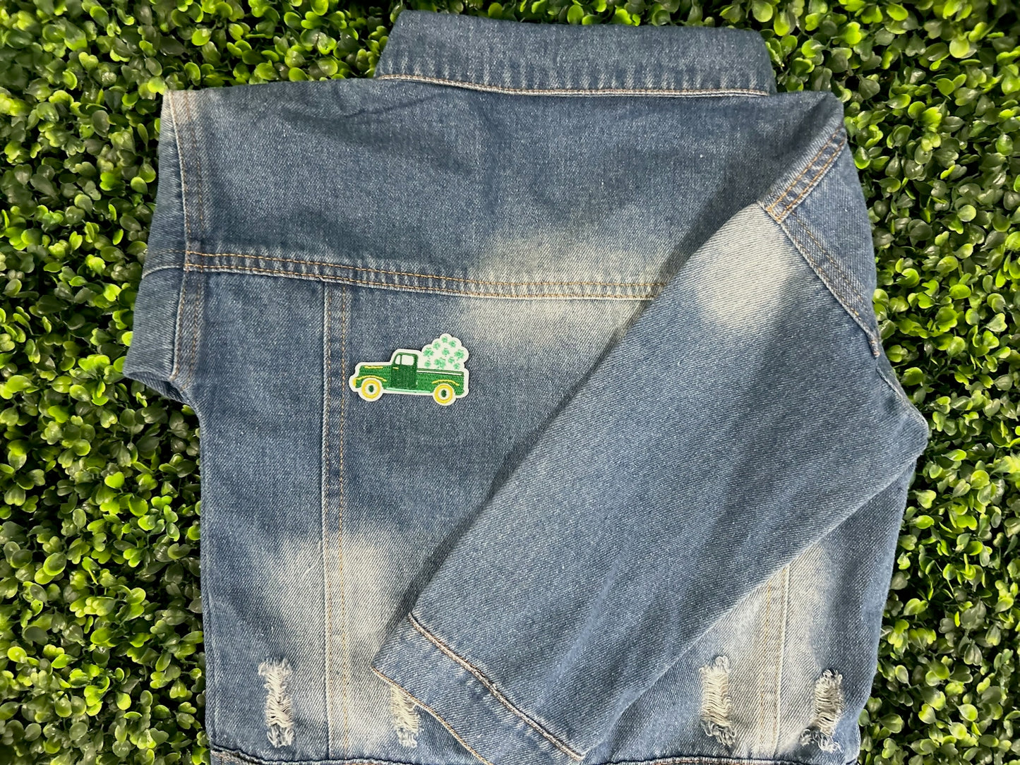 Lucky Shamrock Truck Patch