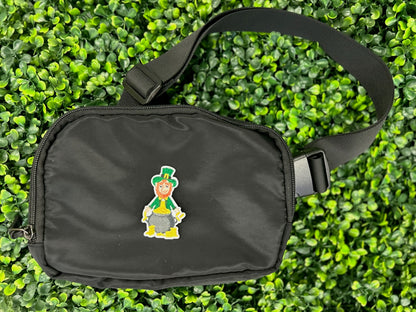 St. Patrick’s Day Leprechaun Patch | Pot of Gold Irish Iron-On Patch