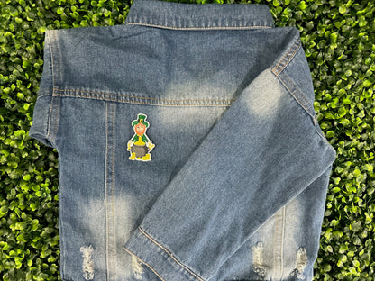 St. Patrick’s Day Leprechaun Patch | Pot of Gold Irish Iron-On Patch