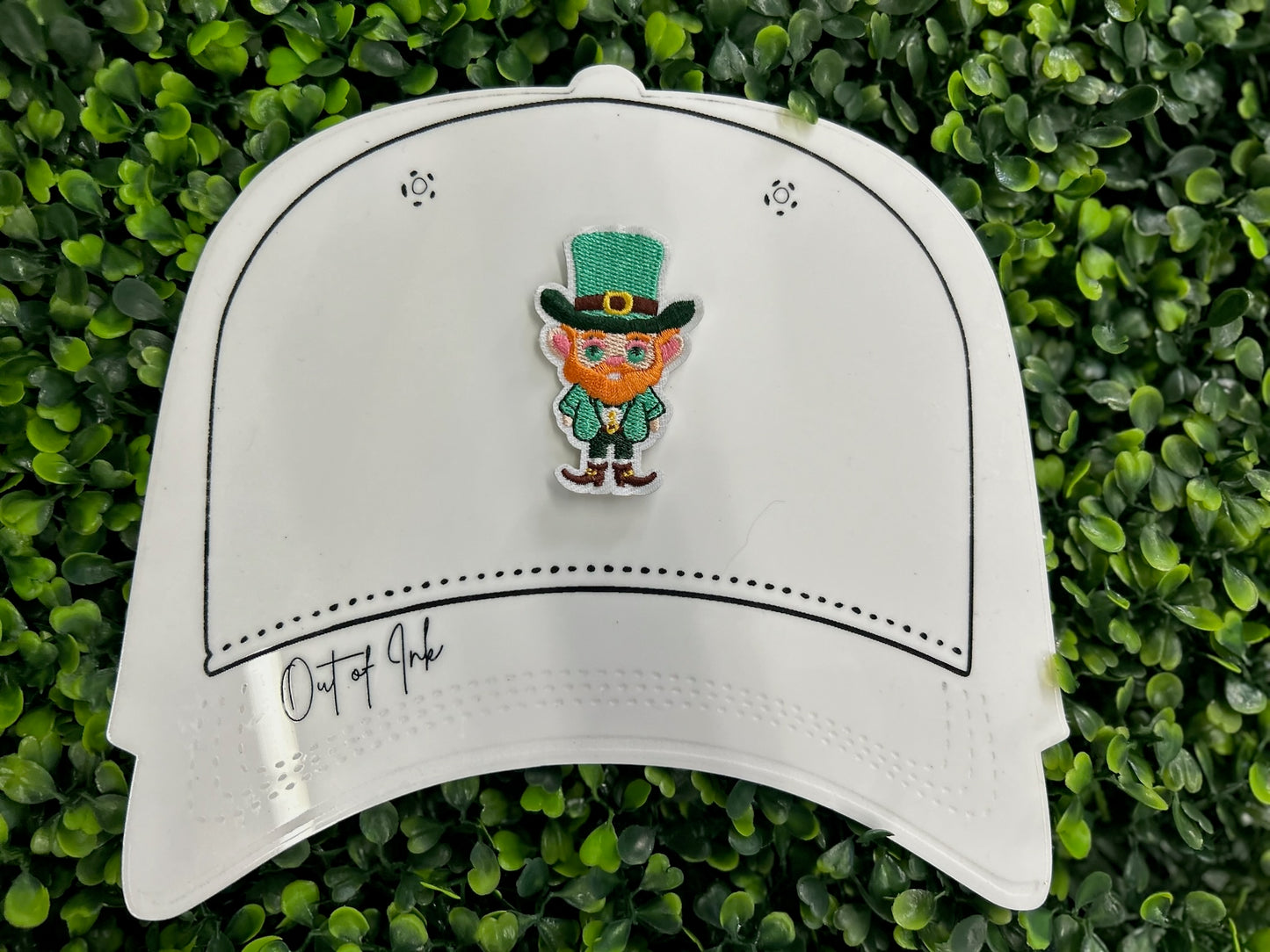 Cute Leprechaun Iron-On Patch | St. Patrick’s Day Irish Embroidered Patch
