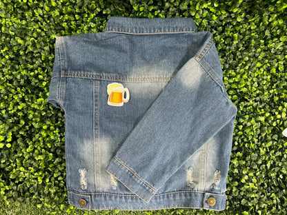 Beer Mug Embroidered Patch