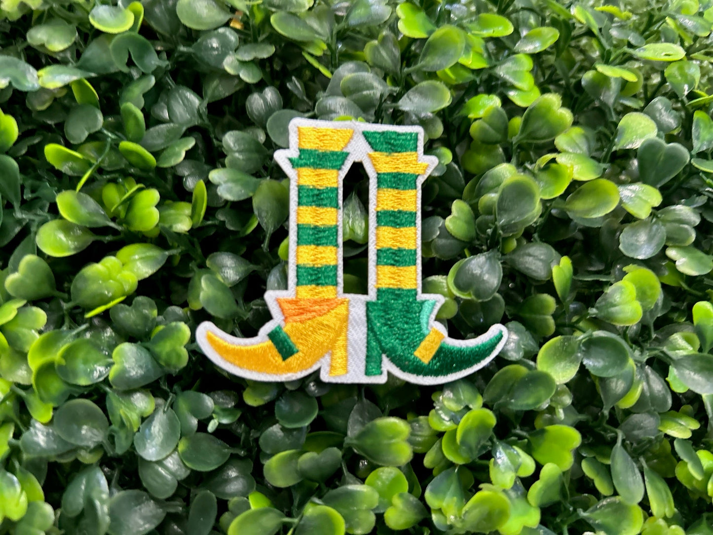 Leprechaun Legs Embroidered Patch