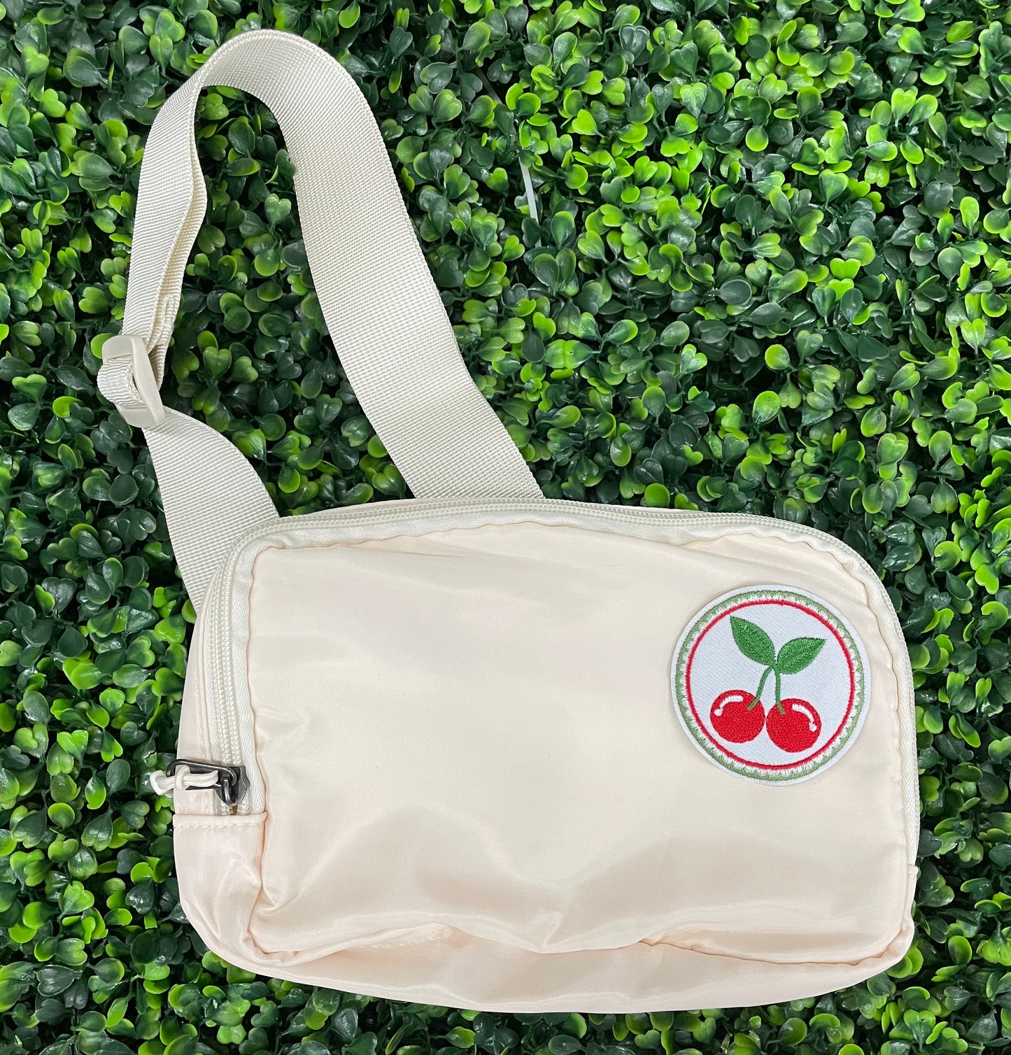 Classic Cherry Embroidered Patch