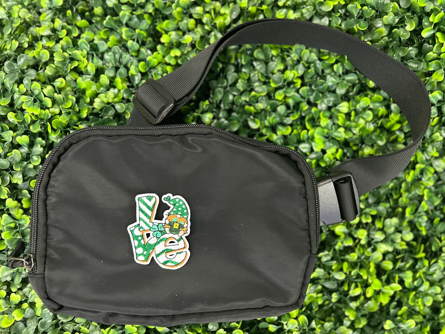 Lucky Love Gnome Embroidered Patch