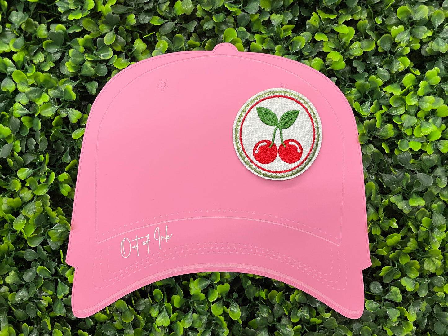 Classic Cherry Embroidered Patch