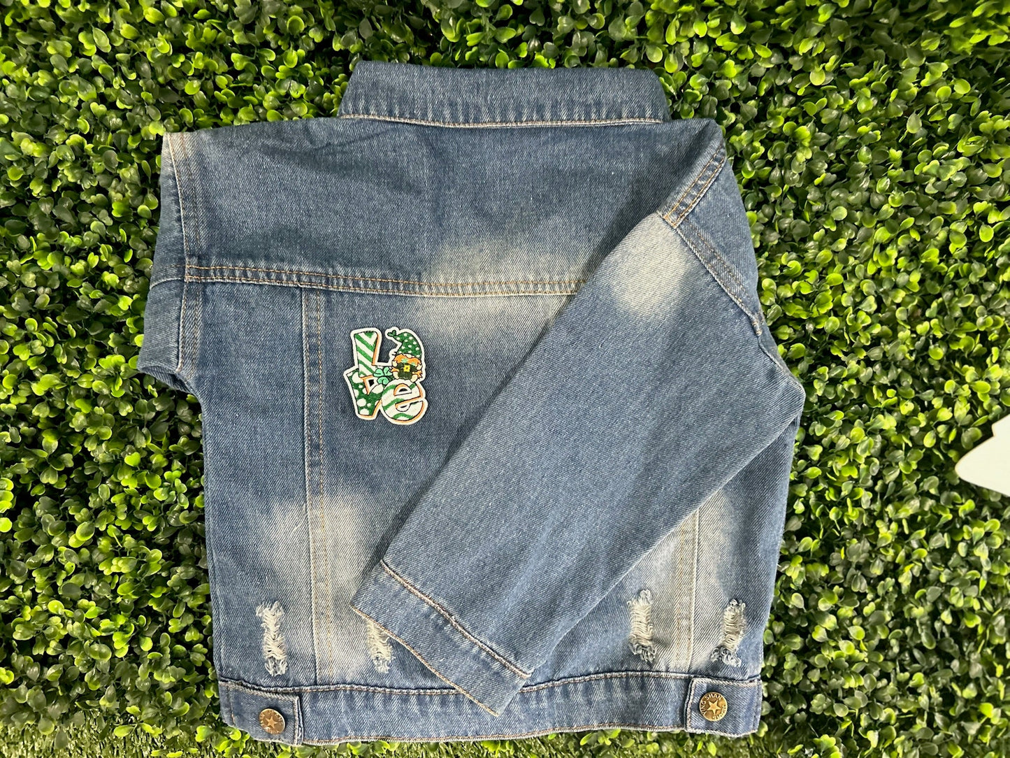 Lucky Love Gnome Embroidered Patch