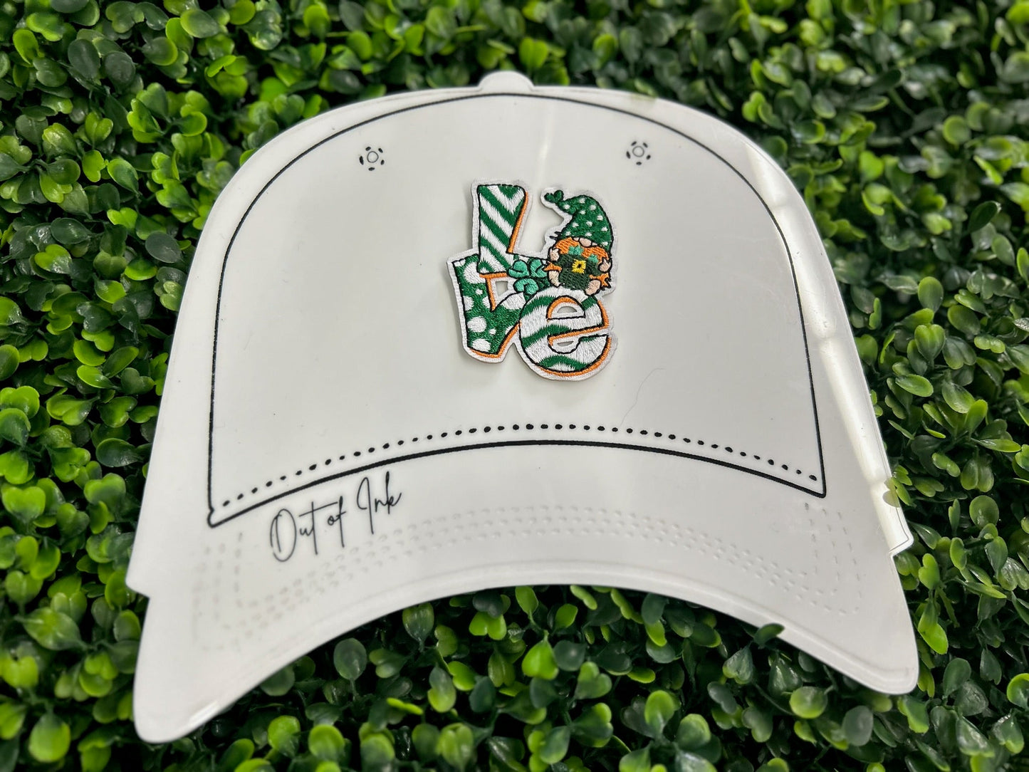 Lucky Love Gnome Embroidered Patch
