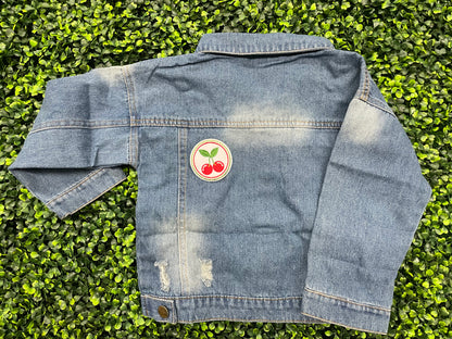 Classic Cherry Embroidered Patch
