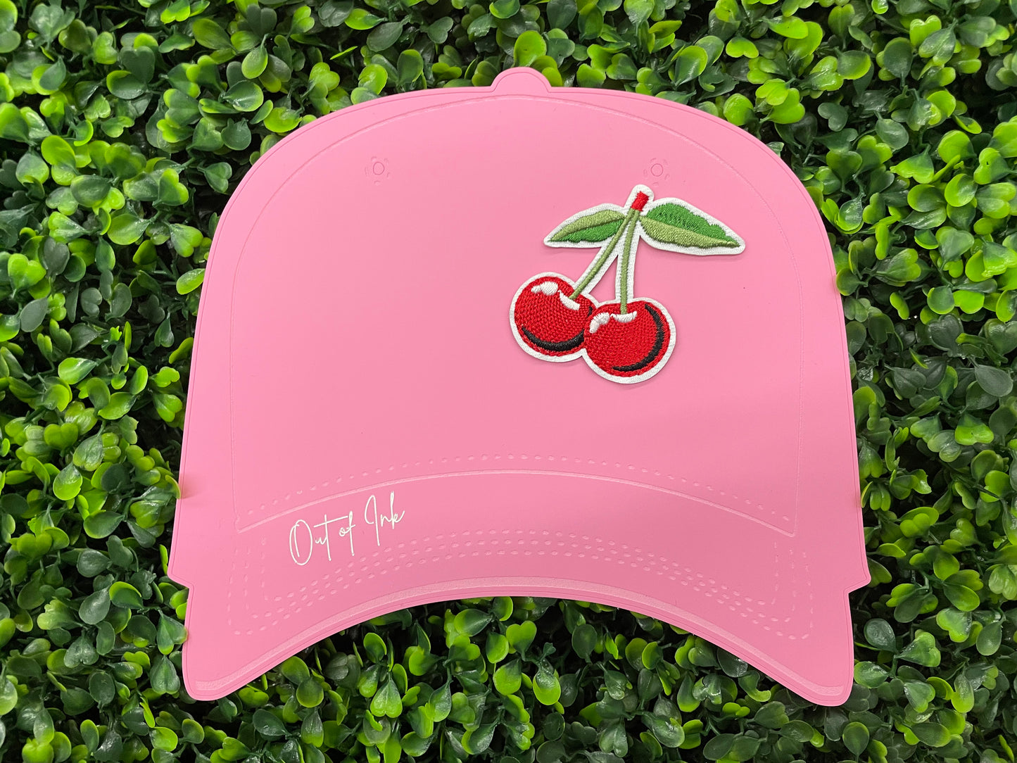 Double Cherry Embroidered Patch
