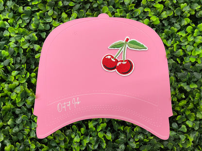 Double Cherry Embroidered Patch