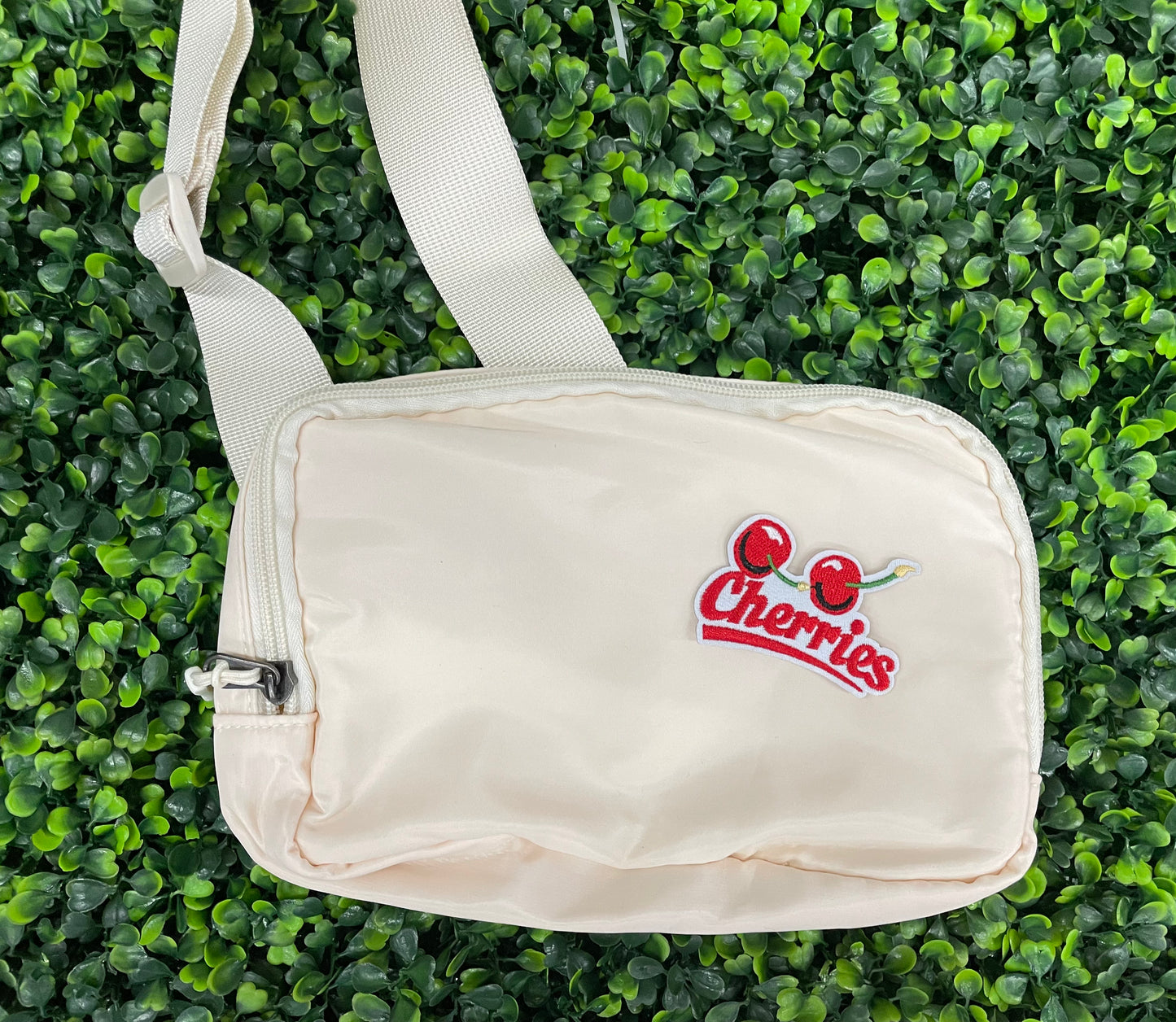 Cherries Embroidered Patch