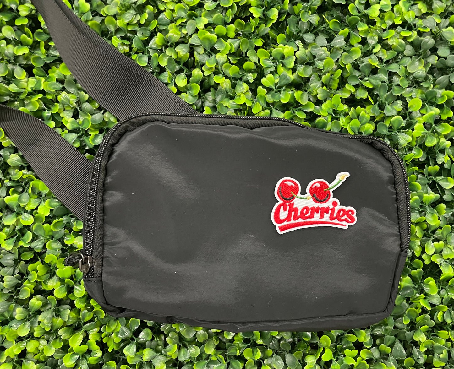 Cherries Embroidered Patch