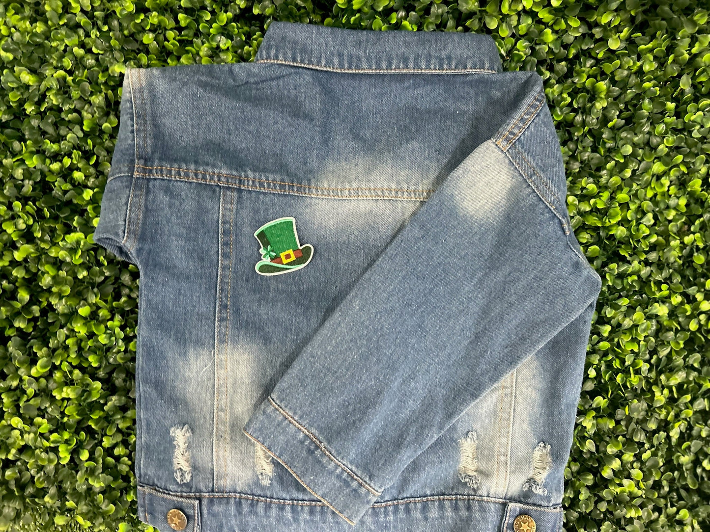 Leprechaun Hat Embroidered Patch