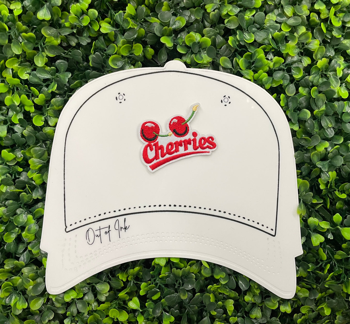 Cherries Embroidered Patch