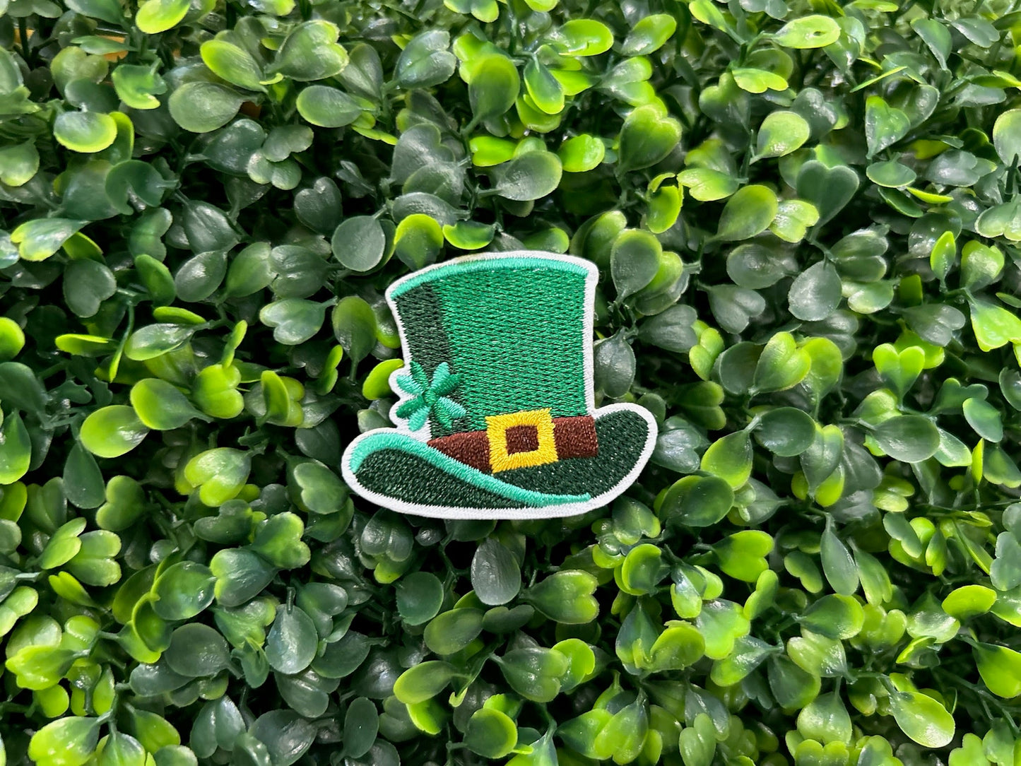 Leprechaun Hat Embroidered Patch