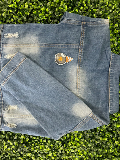 Shamrock Pot of Gold Embroidered Patch