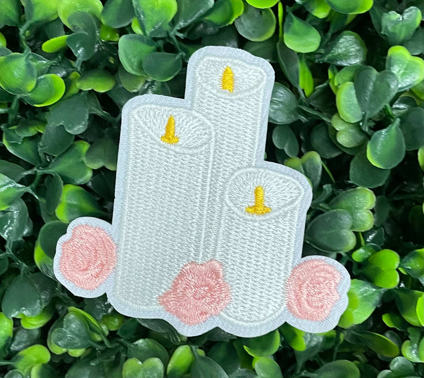 Candles & Roses Patch