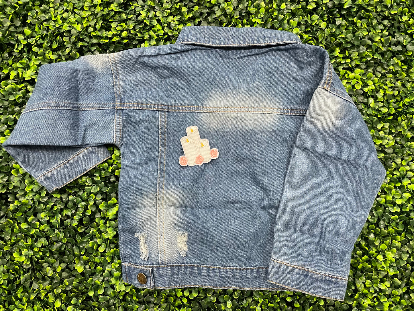 Candles & Roses Patch