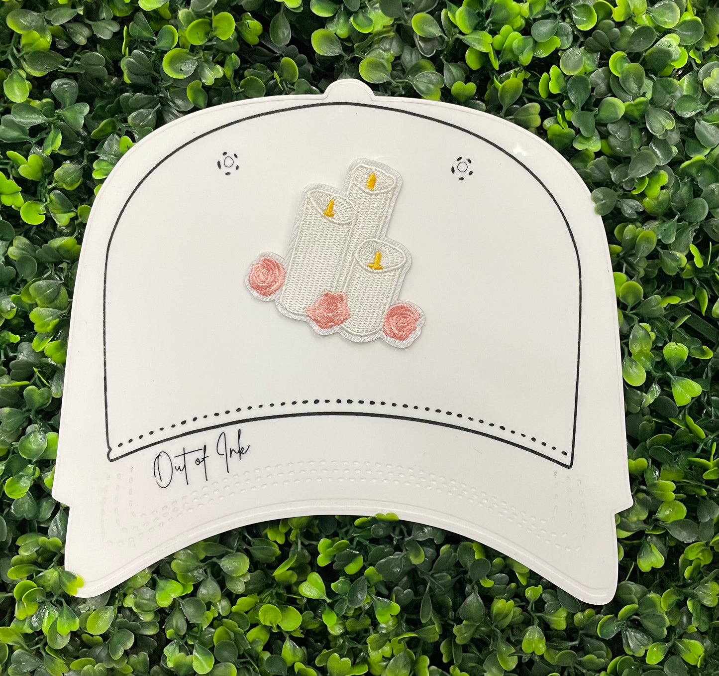 Candles & Roses Patch
